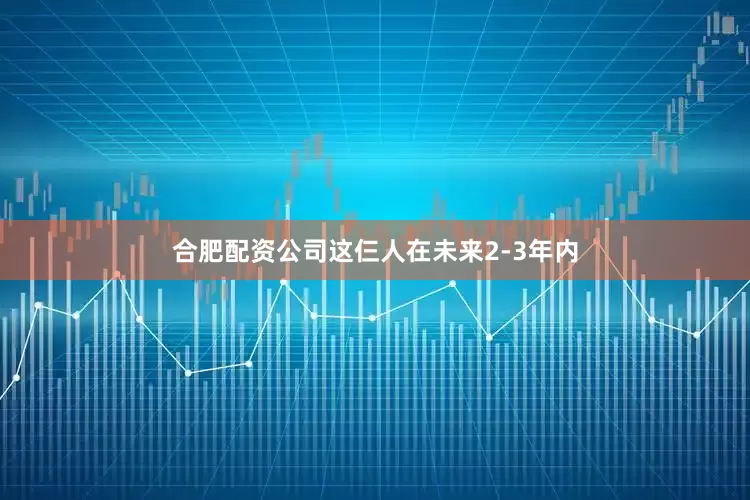 合肥配资公司这仨人在未来2-3年内